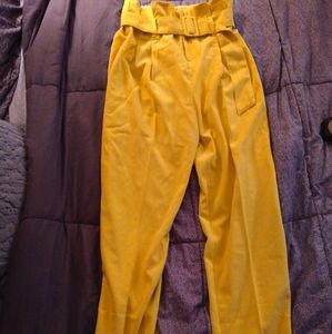 NWT Vylette brand paper bag waist trouser sz 7
